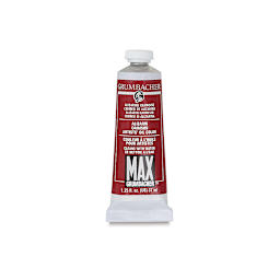Grumbacher Max Artists' Water Miscible Oil Color - Alizarin Crimson, 37 ml tube