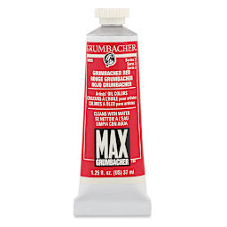 Grumbacher Max Artists' Water Miscible Oil Color - Thalo Green (Blue Shade), 37 ml tube