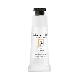 Shiva Signature Artist Oil Color - Zinc White, 1.25 oz Tube