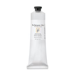 Shiva Signature Artist Oil Color - Titanium-Zinc White, 150 ml Tube