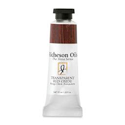 Shiva Signature Artist Oil Color - Transparent Red Oxide, 1.25 oz Tube