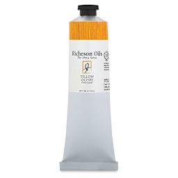 Shiva Signature Artist Oil Color - Yellow Ochre, 5 oz Tube
