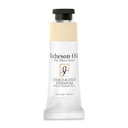 Shiva Signature Artist Oil Color - Unbleached Titanium, 1.25 oz Tube