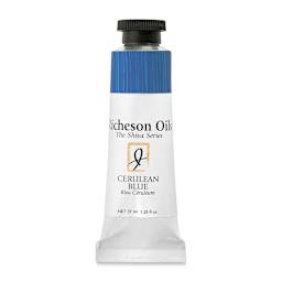 Shiva Signature Artist Oil Color - Cerulean Blue, 1.25 oz Tube