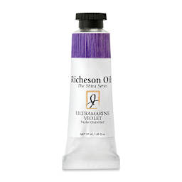 Shiva Signature Artist Oil Color - Ultramarine Violet, 1.25 oz Tube