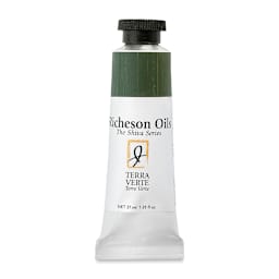 Shiva Signature Artist Oil Color - Terra Verte, 1.25 oz Tube