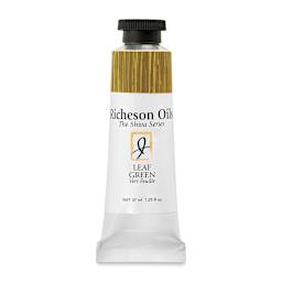 Shiva Signature Artist Oil Color - Leaf Green, 1.25 oz Tube