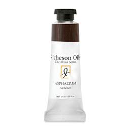Shiva Signature Artist Oil Color - Asphaltum, 1.25 oz Tube
