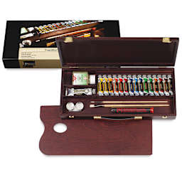 Rembrandt Artists' Oil Color - Traditional Wood Box Set