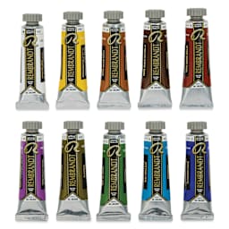 Rembrandt Artists' Oils - Landscape Set, Set of 10, 15 ml tubes