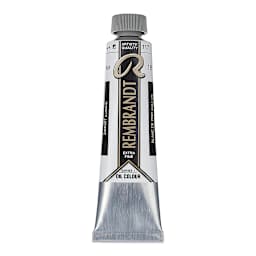 Rembrandt Artists' Oil Color - Zinc White (Linseed), 40 ml