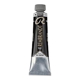 Rembrandt Artists' Oil Color - Oxide Black, 40 ml tube