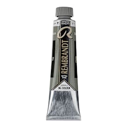 Rembrandt Artists' Oil Color - Pewter, 40 ml tube