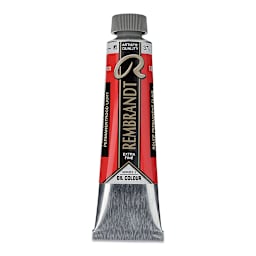 Rembrandt Artists' Oil Color - Permanent Red Light, 40 ml tube