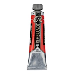 Rembrandt Artists' Oil Color - Permanent Red Medium, 40 ml tube