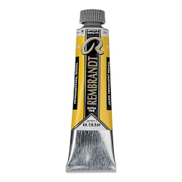 Rembrandt Artists' Oil Color - Permanent Yellow Medium, 40 ml tube