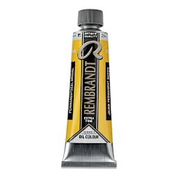 Rembrandt Artists' Oil Color - Permanent Yellow Medium, 150 ml tube