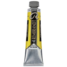 Rembrandt Artists' Oil Color - Permanent Lemon Yellow, 40 ml tube
