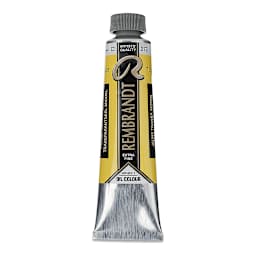 Rembrandt Artists' Oil Color - Transparent Yellow Medium, 40 ml tube