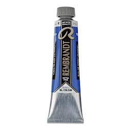 Rembrandt Artists' Oil Color - Cobalt Blue Ultramarine, 40 ml tube