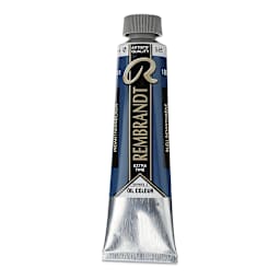 Rembrandt Artists' Oil Color - Indanthrene Blue, 40 ml tube