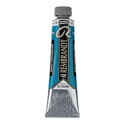 Rembrandt Artists' Oil Color - Cobalt Turquoise Blue, 40 ml tube
