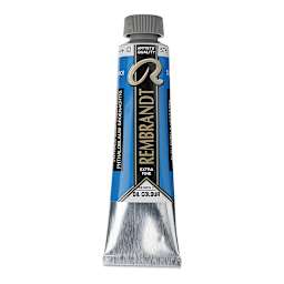 Rembrandt Artists' Oil Color - Phthalo Blue Greenish, 40 ml tube