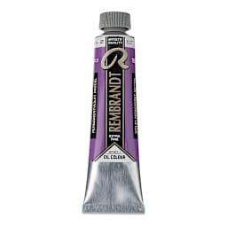 Rembrandt Artists' Oil Color - Permanent Violet Medium, 40 ml tube