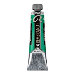 Rembrandt Artists' Oil Color - Phthalo Green Yellow, 40 ml tube