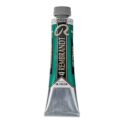 Rembrandt Artists' Oil Color - Phthalo Green Blue, 40 ml tube