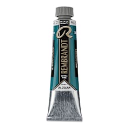 Rembrandt Artists' Oil Color - Ultramarine Green, 40 ml tube