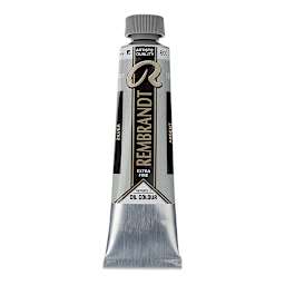 Rembrandt Artists' Oil Color - Silver, 40 ml tube