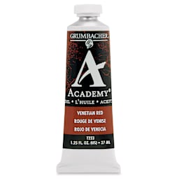 Grumbacher Academy Oil Color - Venetian Red, 37 ml tube