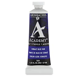 Grumbacher Academy Oil Color - Cobalt Blue Hue, 37 ml tube