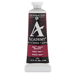 Grumbacher Academy Oil Color - Thio Violet, 37 ml tube