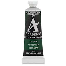 Grumbacher Academy Oil Color - Sap Green, 37 ml tube