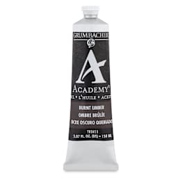 Grumbacher Academy Oil Color - Burnt Umber, 150 ml tube