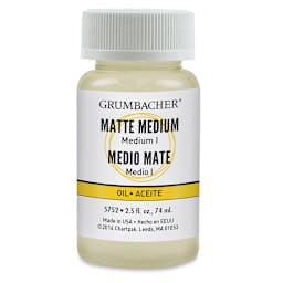 Grumbacher Oil Painting Medium I - Front view of 2.5 oz bottle
