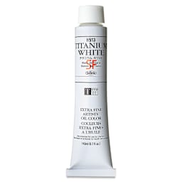 Holbein Artists' Oil Color - Titanium White, 110 ml tube