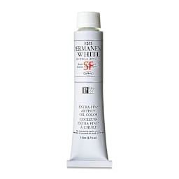 Holbein Artists' Oil Color - Permanent White SF, 110 ml tube