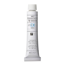 Holbein Artists' Oil Color - Permanent White EX, 50 ml tube