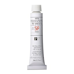 Holbein Artists' Oil Color - Permanent White SF, 50 ml tube