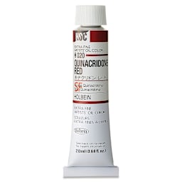 Holbein Artists' Oil Color - Quinacridone Red, 20 ml tube