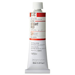 Holbein Artists' Oil Color - Bright Red, 40 ml tube