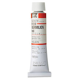 Holbein Artists' Oil Color - Vermilion Hue, 20 ml tube