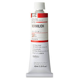 Holbein Artists' Oil Color - Vermilion, 40 ml tube