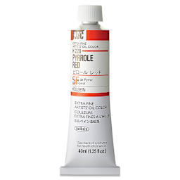 Holbein Artists' Oil Color - Pyrrole Red, 40 ml tube