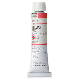 Holbien Artists' Oil Color - Brilliant Pink, 20 ml tube