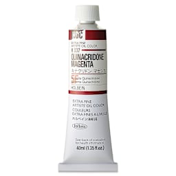 Holbein Artists' Oil Color - Quinacridone Magenta, 40 ml tube