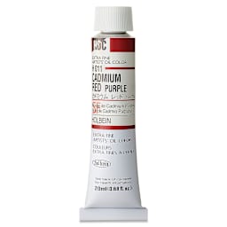 Holbein Artists' Oil Color - Cadmium Red Purple, 20 ml tube